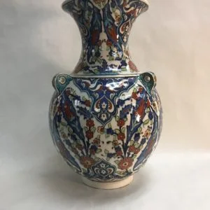 Gorgeous hand painted urn made
