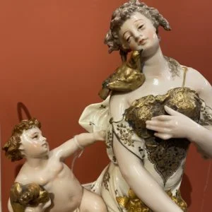 Late 18th Century Porcelain Figural Sculpture